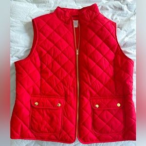 St. John’s Bay Quilted Vest - Women’s XXL - Red
